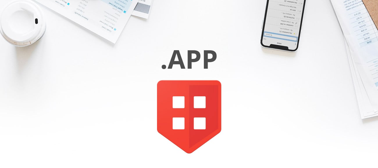 app domain extension logo