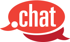 chat dominio extension logo