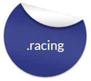 racing domain extension logo