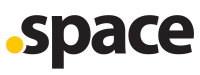 space dominio extension logo